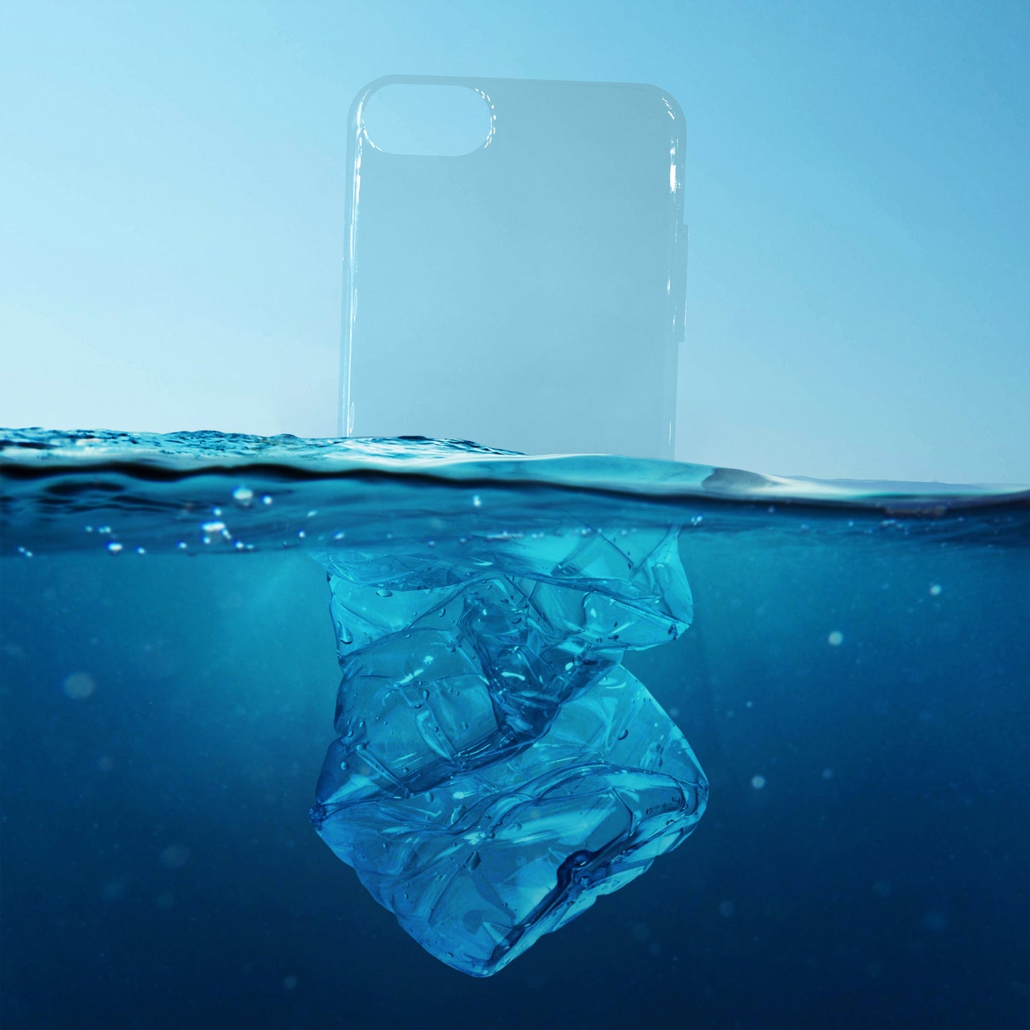Recycled Ocean Plastic Transparent Phone Case