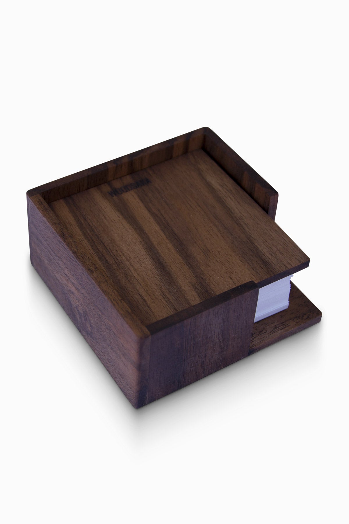 Walnut Note Paper Tray