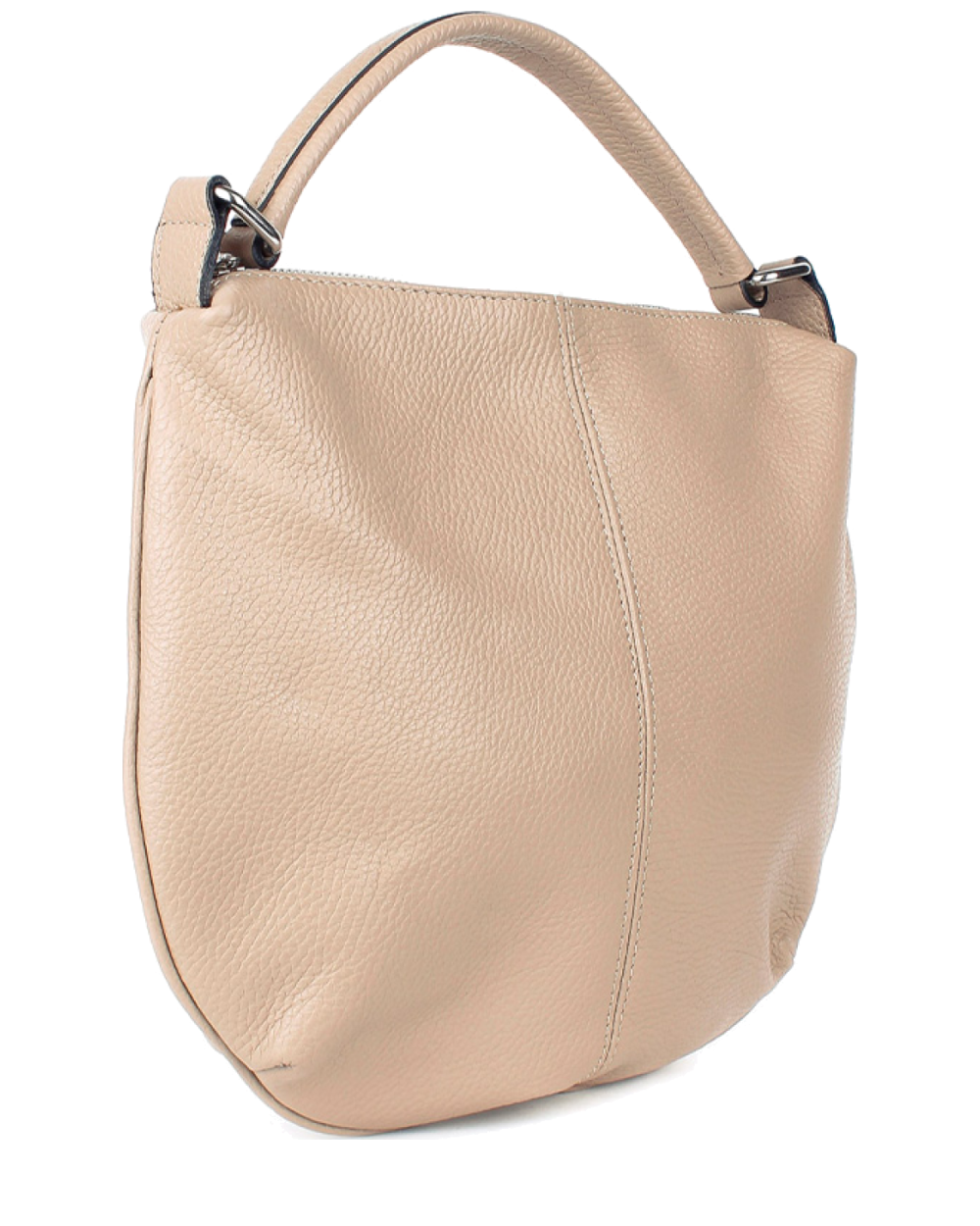 Bolso de mano Basso Beige