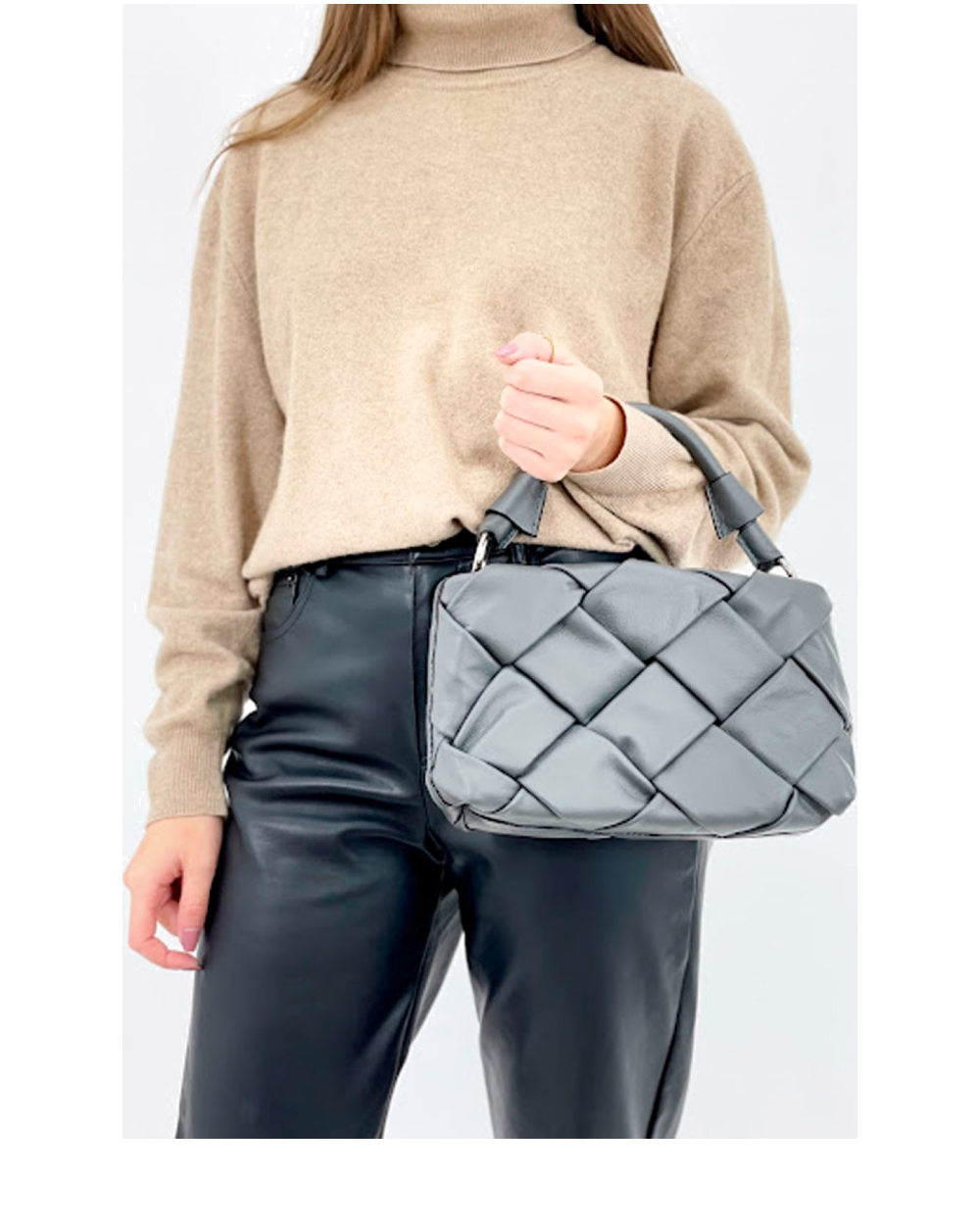 Bolso de mano CONTARE Gris