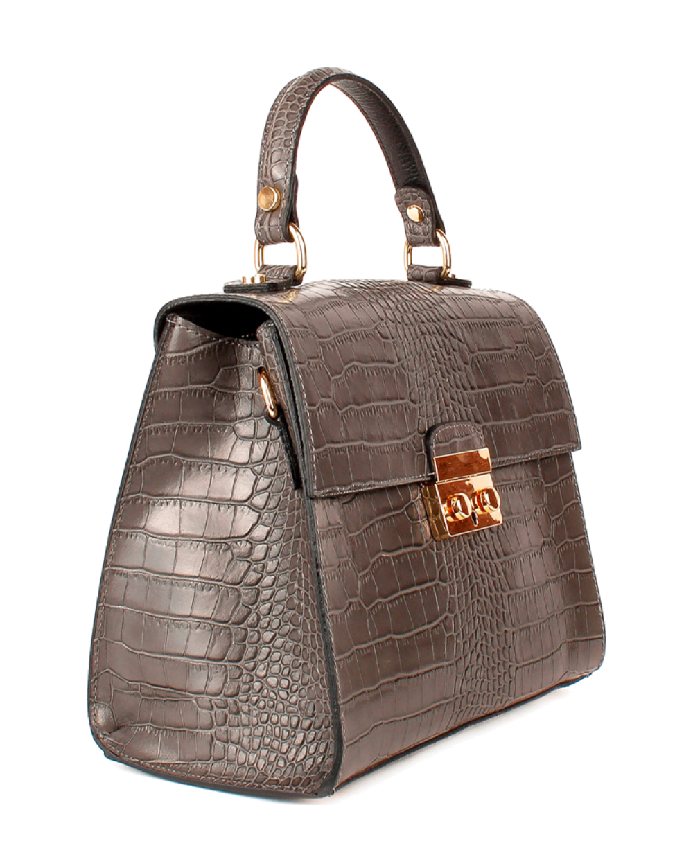 Bolso de mano DJ ALLIGATORE Gris