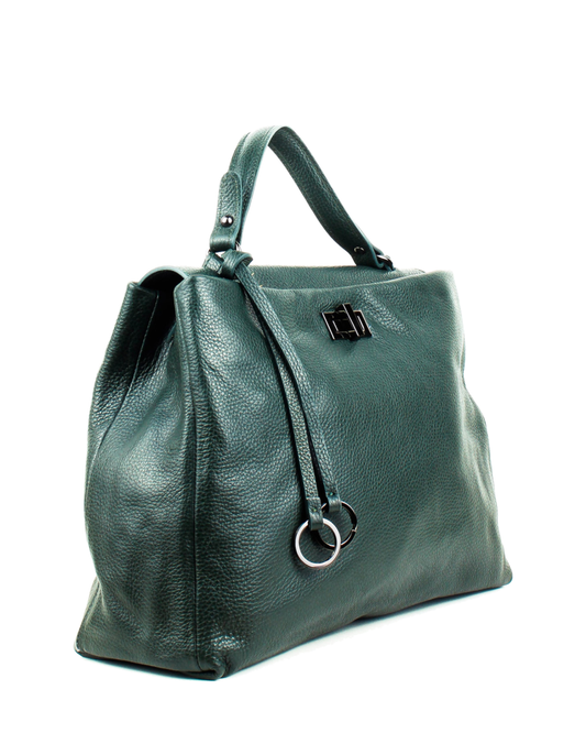 Bolso de mano LUNGA Verde