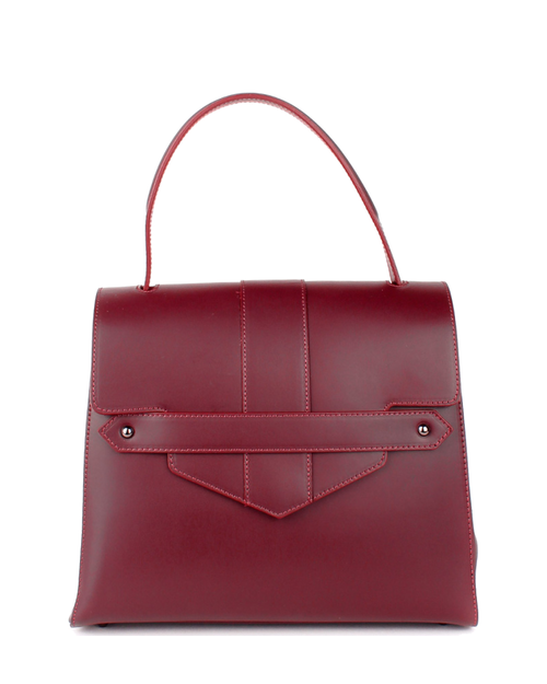 Bolso de mano DIVISI Burgundy