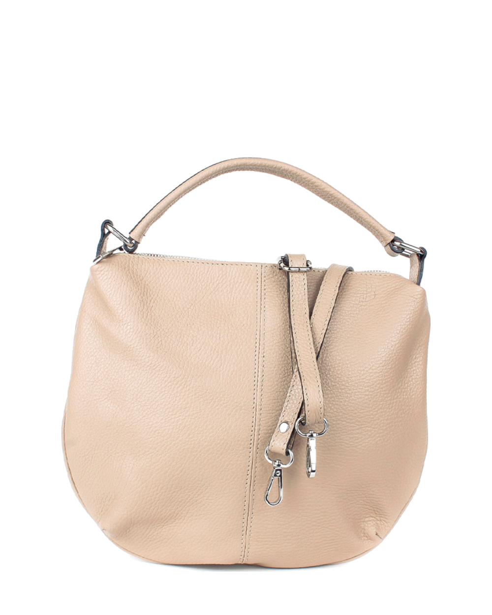 Bolso de mano Basso Beige