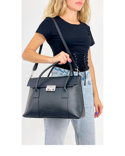 Bolso de mano Armonico Negro