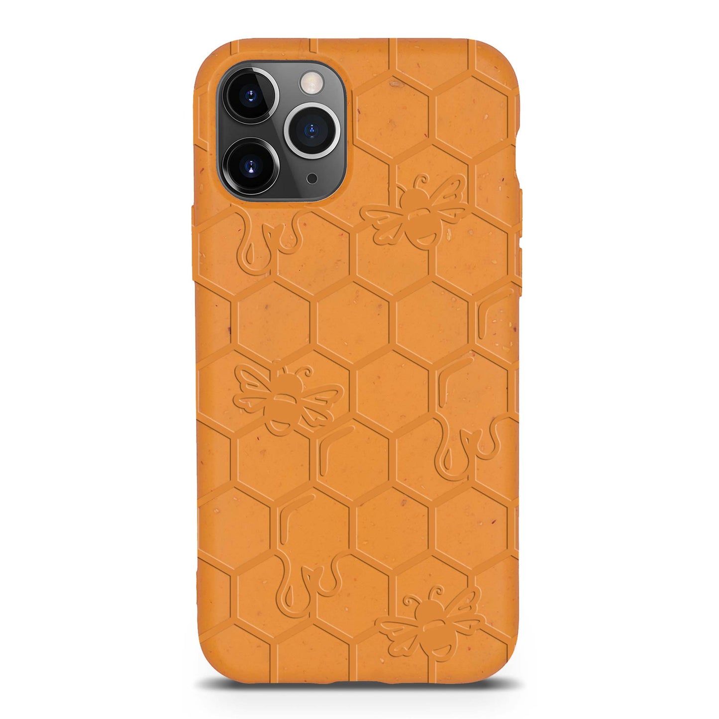 Honey Bee -  Biodegradable phone case - Yellow, Orange and Black